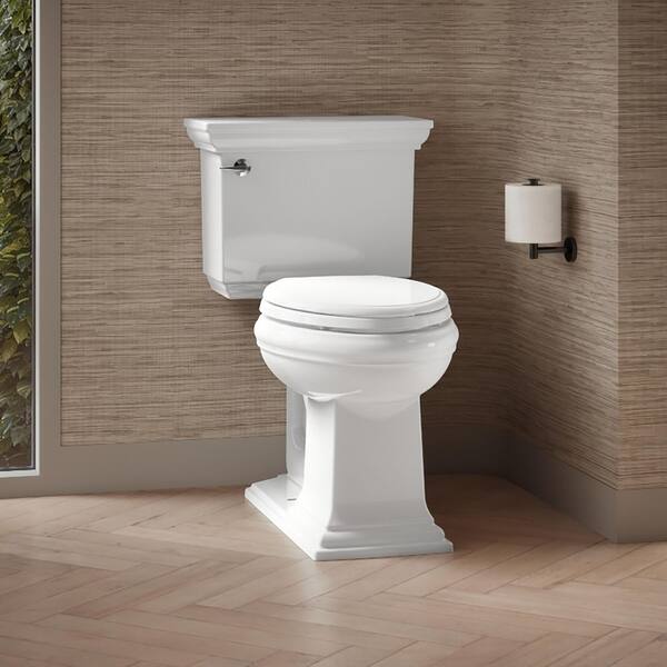 Memoirs Comfort Height Elongated Toilet Bowl Only in White