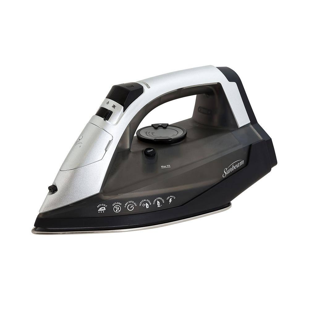 UPC 027045801065 product image for Sunbeam Versa Glide Cordless - Corded Iron, Black/stainless steel | upcitemdb.com