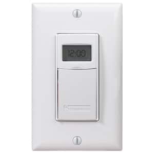15 Amp 7-Day Indoor In-Wall Astronomic Digital Timer, White