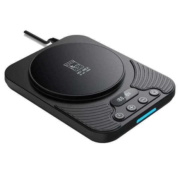 Sourdough Starter Warmer 1-Pack, 70-110°F Thermostat, 24H Timer, Memory Function, 4.21 in. Heating Zone, Black