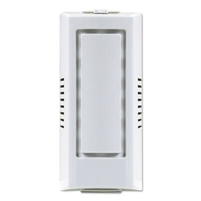 4 in. x 3.5 in. x 8.75 in., White Gel Automatic Air Freshener Dispenser Cabinet