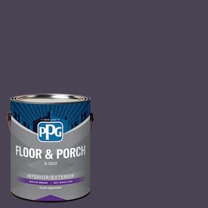 1 gal. PPG1172-7 Blackberry Satin Interior/Exterior Floor and Porch Paint