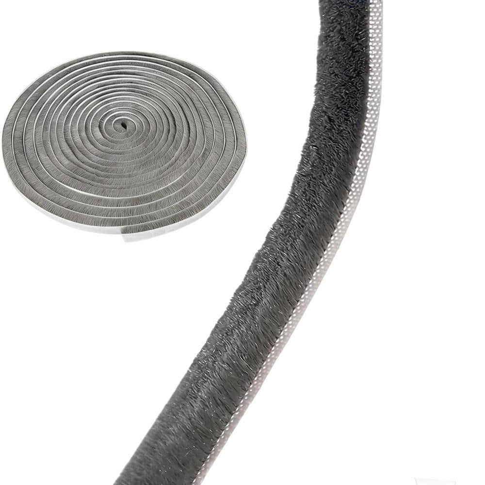 0.35 in. x 33 ft. Self-Adhesive Soundproofing Weather Stripping for Doors and Windows, Gray price history on PriceWatchPro