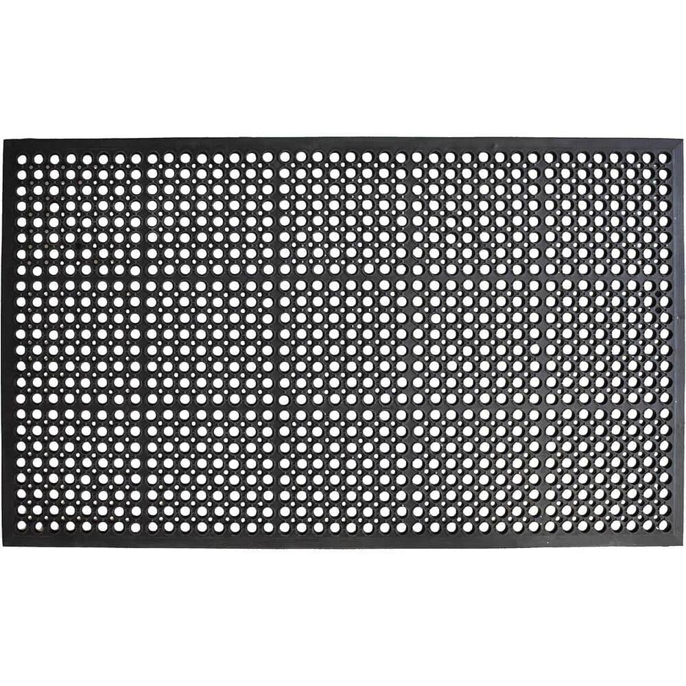 Black 36 in. x 36 in. Rubber Outdoor Door Mat price history on PriceWatchPro