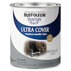 32 oz. Ultra Cover Metallic Silver General Purpose Paint