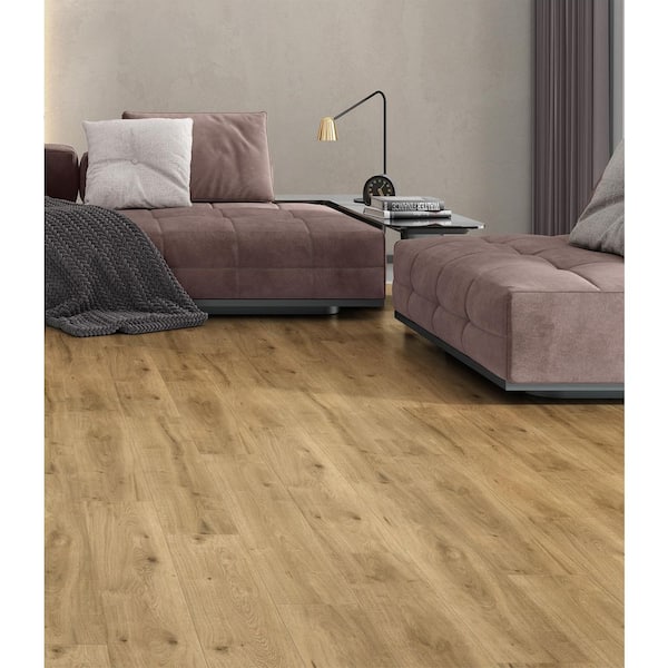 River Oaks 14 mm T x 8 in.. W Waterproof Laminate Wood Flooring(13.28 sq. ft./case)