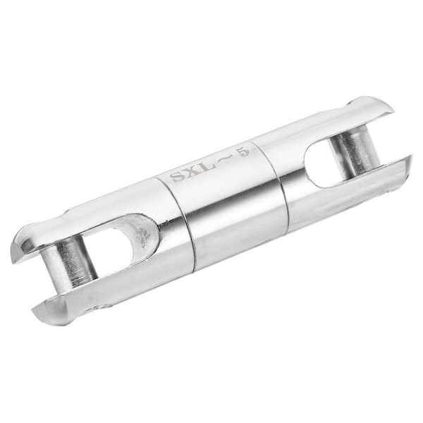 5 Ton Alloy Wire Pulling Swivel Tool Nickel Plated Cable Grip Breakaway Pin 160mm Silver Single Piece