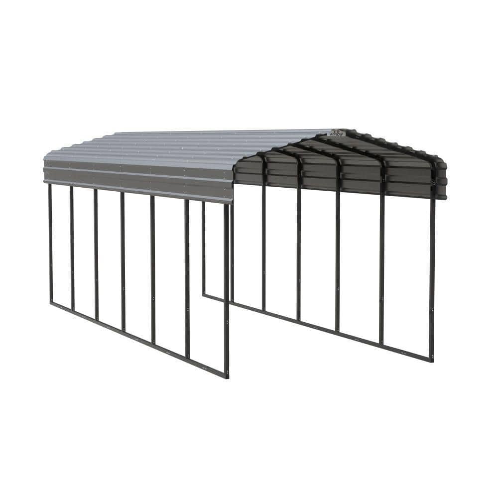 ARROW 10 ft. x 29 ft. x 9 ft. Charcoal Carport (CPHC102909)