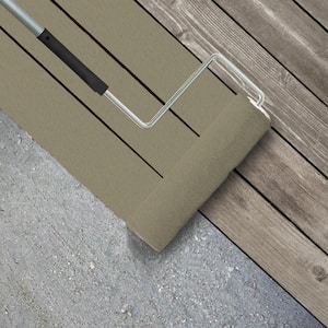 1 gal. #MS-51 Sage Moss Textured Low-Lustre Enamel Interior/Exterior Porch and Patio Anti-Slip Floor Paint