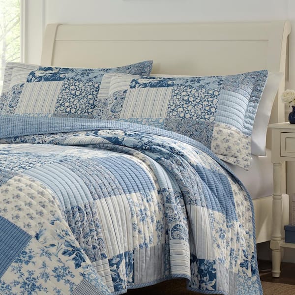 Paisley Patchwork Cotton Quilt Set