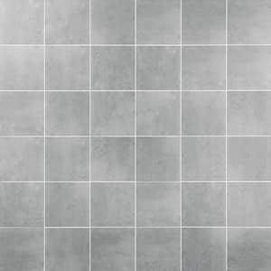 Elizabeth Sutton Cameo Gray 7.87 in. x 7.87 in. Matte Porcelain Floor and Wall Tile (10.76 sq. ft./Case)