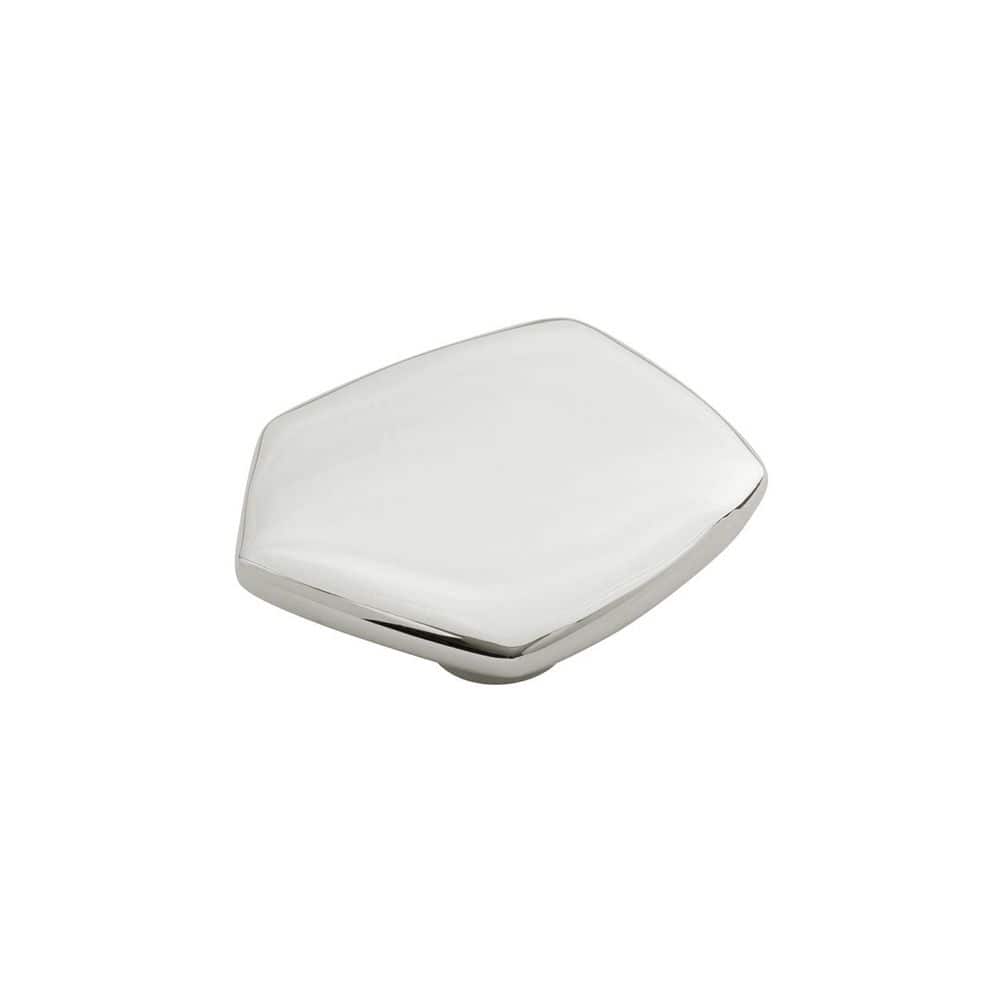 Pebble Collection Knob 2.31 Inch x 2.13 Inch Polished Nickel Finish Geometric Knob price history on PriceWatchPro