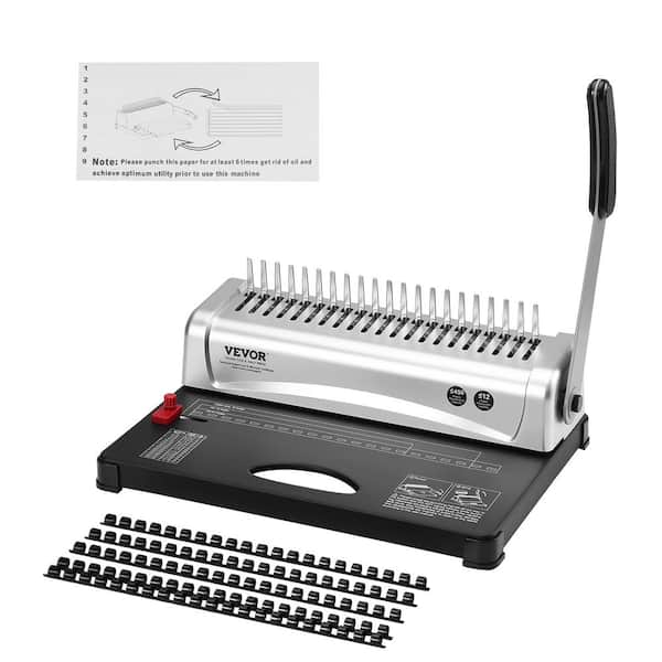 Binding Machine, Refurbished No Voltage Cordless Air Powered 2 in. Crown Press Punch Stapler with Air Hose
