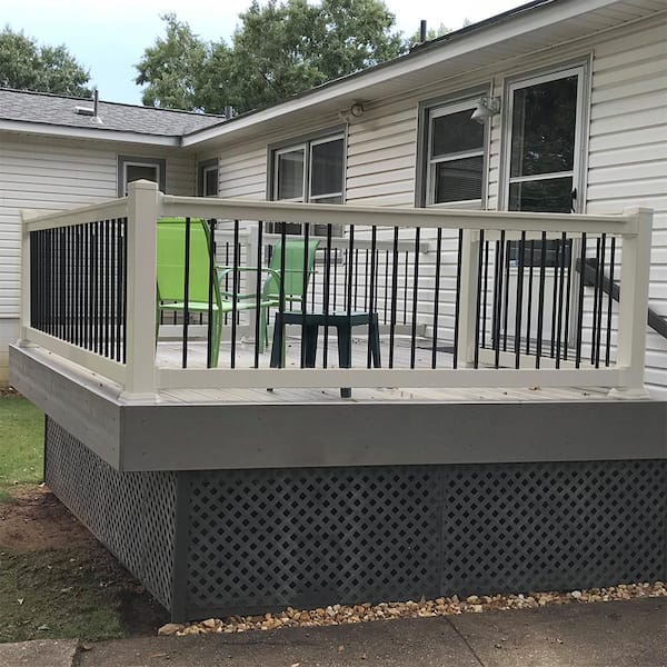 Bellaire 3 ft. H x 6 ft. W Tan Vinyl Railing Kit