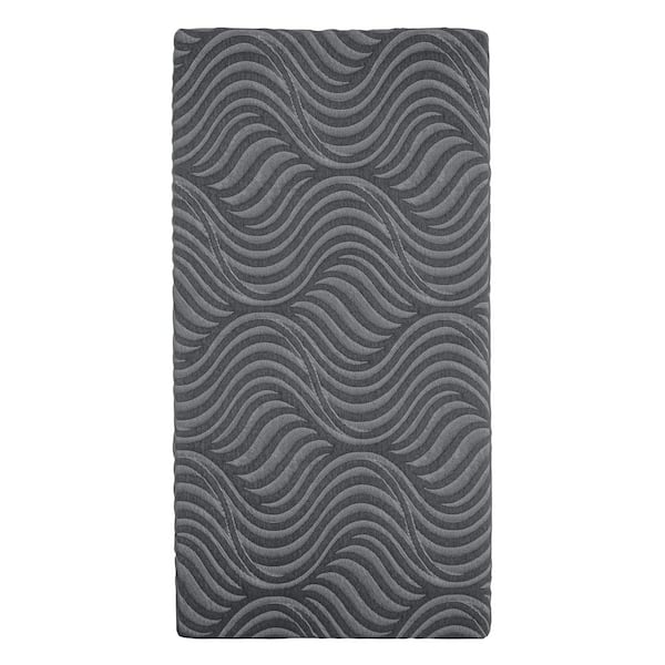 EVERGLADE HOME Vela 8 in. Twin Copper-Infused Memory Foam Hybrid Mattress