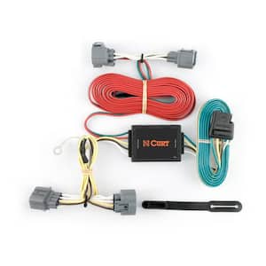 Custom Vehicle-Trailer Wiring Harness, 4-Way Flat Output, Select Honda Ridgeline, Quick Electrical Wire T-Connector