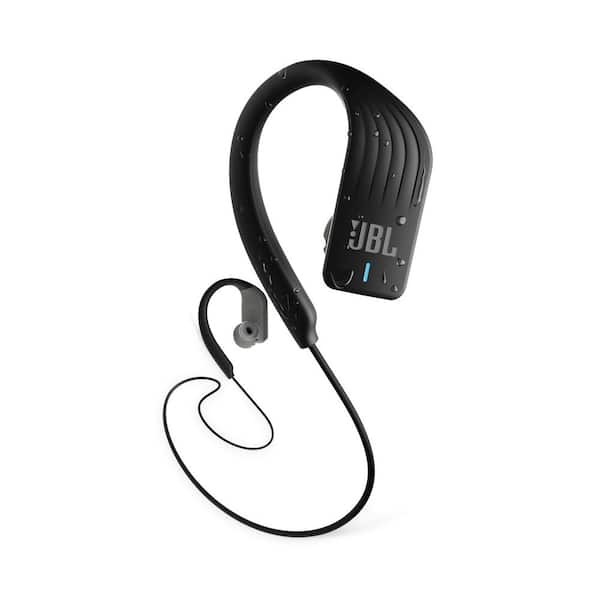 Sport Headphones in JBL Black - Home The JBLENDURSPRINTB Waterproof Depot Endurance In-Ear Sprint