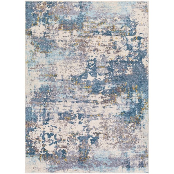 Livabliss Gwyneth Denim 7 ft. 10 in. x 10 ft. 3 in. Area Rug
