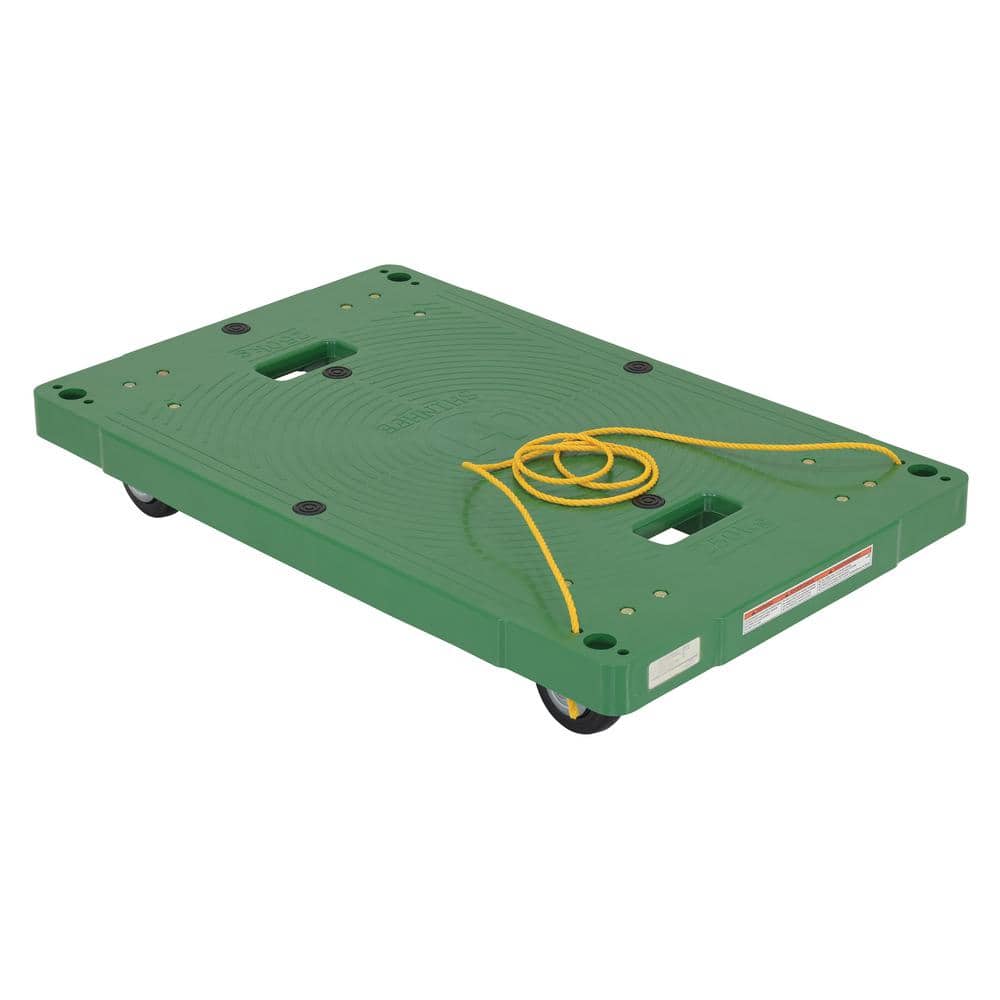 500 lb. Capacity 33 in. x 21 in. Plastic Dolly with Pull Rope price history on PriceWatchPro
