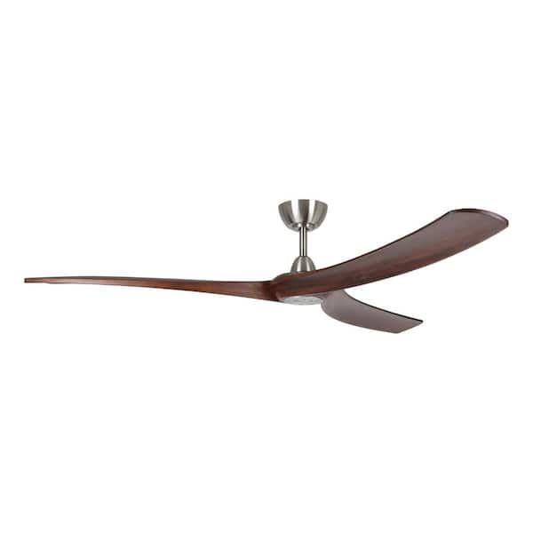 Williwaw 72 in. Indoor Nickel Ceiling Fan