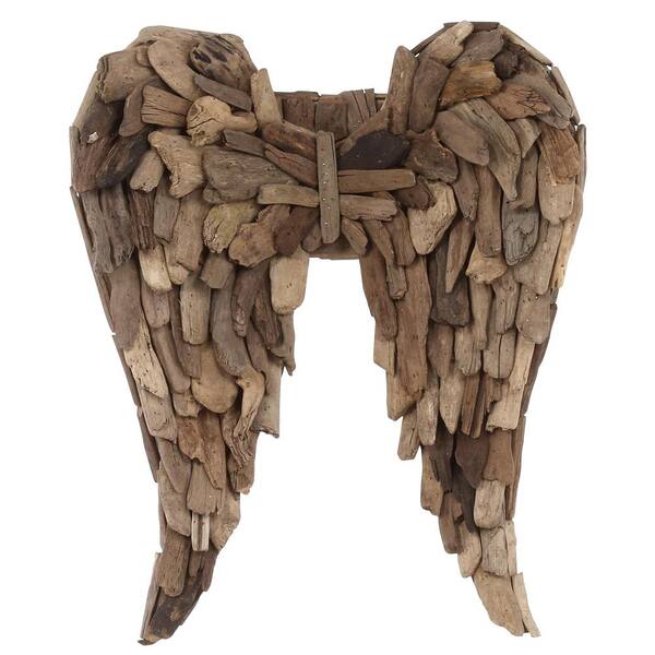 Buy Driftwood Angel Wings Wall Sculpture Online at Lowest Price in