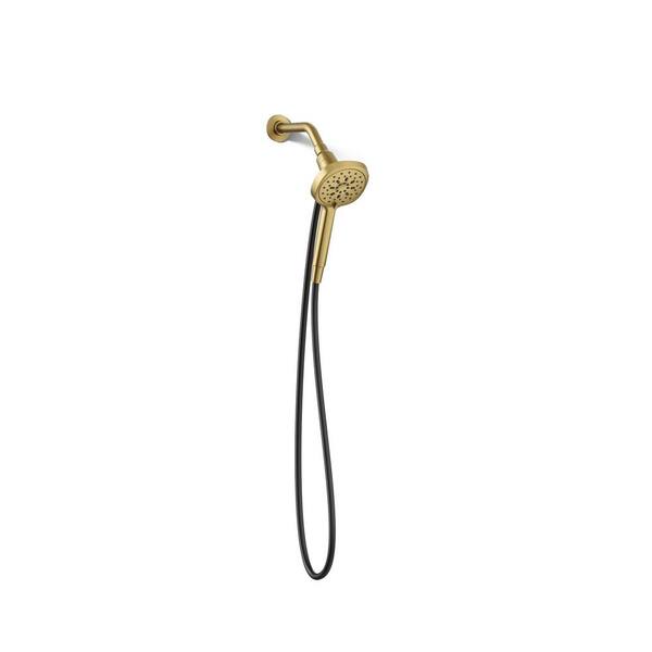 KOHLER Ashan 3-Spray Wall Mount Handheld Showerhead 1.75 GPM in Vibrant Brushed Nickel