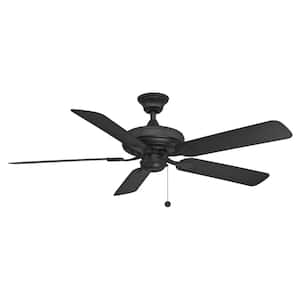 Edgewood 52 52 in. Indoor/Outdoor Black Ceiling Fan