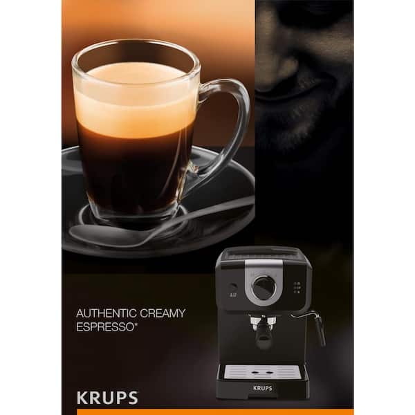 Krups Home Cafe KP1010 Pod 2 Cup Machine Coffee Espresso Single Serve  Cappuccino