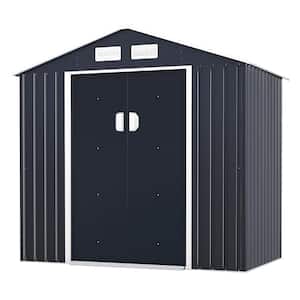 ShelterLogic 12 ft. W 8 with D Easy-Slide Rail 20 High-Grade x Shed and 51341.0 - ft. The Home x Steel Waterproof System Equine Depot Cover Run-in ft. H