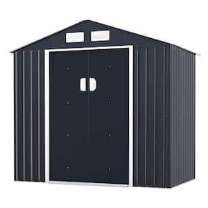 ShelterLogic 12 ft. W x 20 ft. D x 8 ft. H Equine High-Grade Steel Run-in  Shed with Waterproof Cover and Easy-Slide Rail System 51341.0 - The Home  Depot