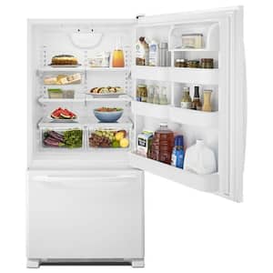22 cu. ft. Bottom Freezer Refrigerator in White
