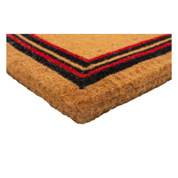 Esquire Extra-Thick 36 in. x 72 in. Monogram K Door Mat