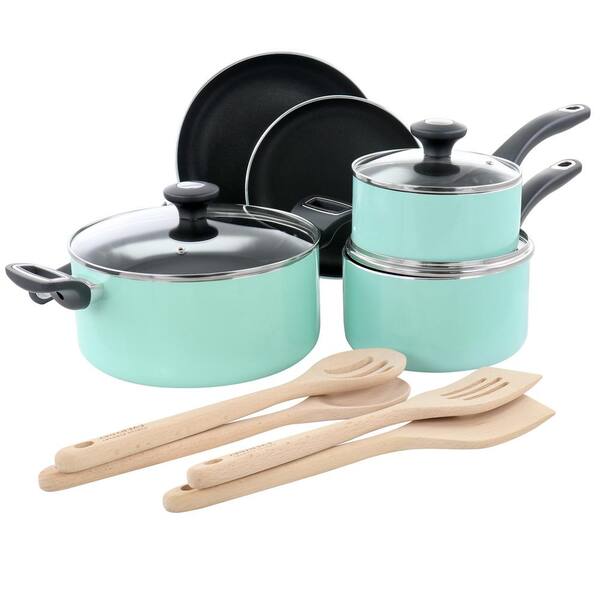SODAY Pots and Pans Set Non Stick, 12 Pcs Kitchen Cookware Sets