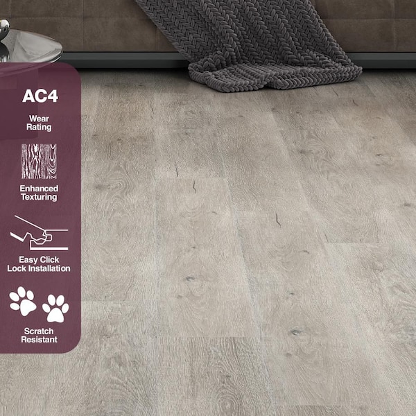 Home Decorators Collection Simsbury Glen Oak 12 mm T x 8.03in W
