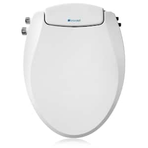 Swash Eco Seat 102 Non-Electric Bidet Seat for Elongated Toilets with Warm Water Washes in White