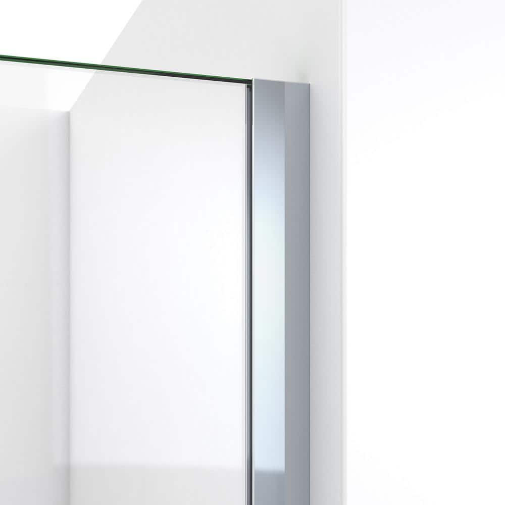 Chrome Frameless 30" x 72" Shower Door with Clear Glass