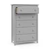 storkcraft kenton 5 drawer dresser grey Storkcraft - Kenton 5-Drawer Dresser