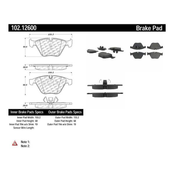 Centric Parts Disc Brake Pad Set