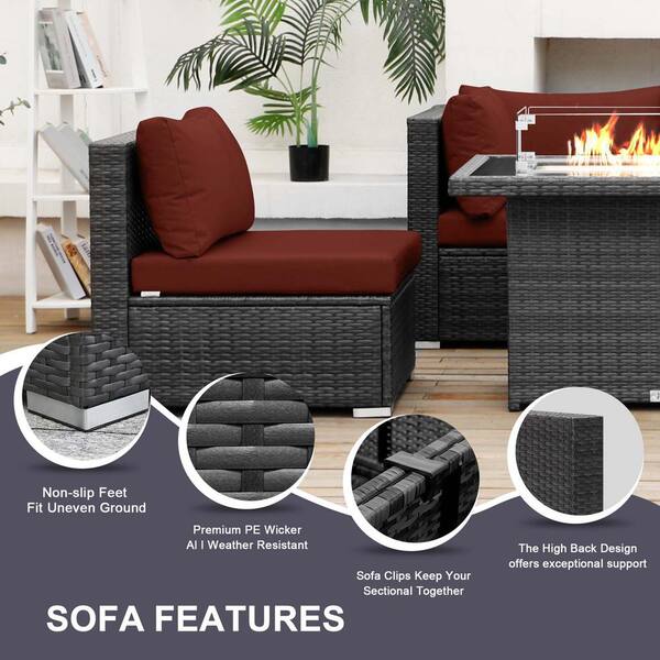 Non wicker patio online sets