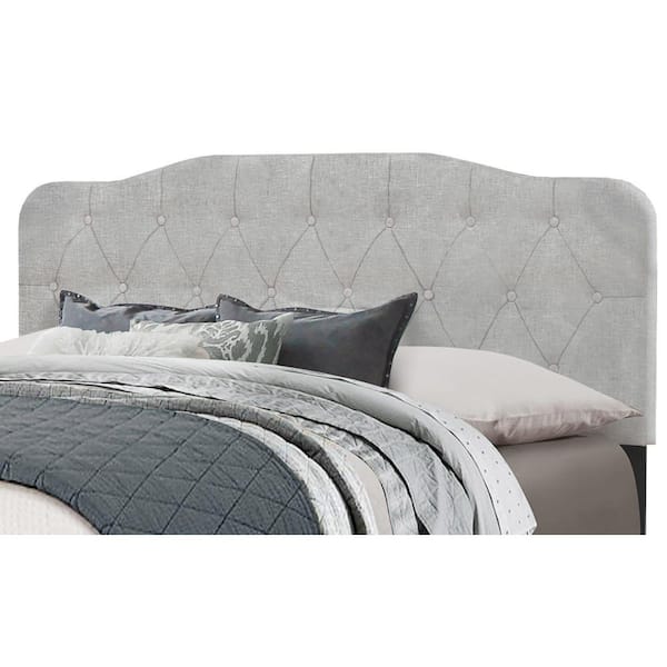 Hillsdale Furniture Nicole Gray Glacier Gray Full/Queen Headboard Upholstered Headboard