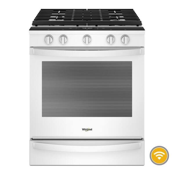 Whirlpool Gas Range (WEG750H0HW) - White Whirlpool Gas Range (WEG750H0HW) - White