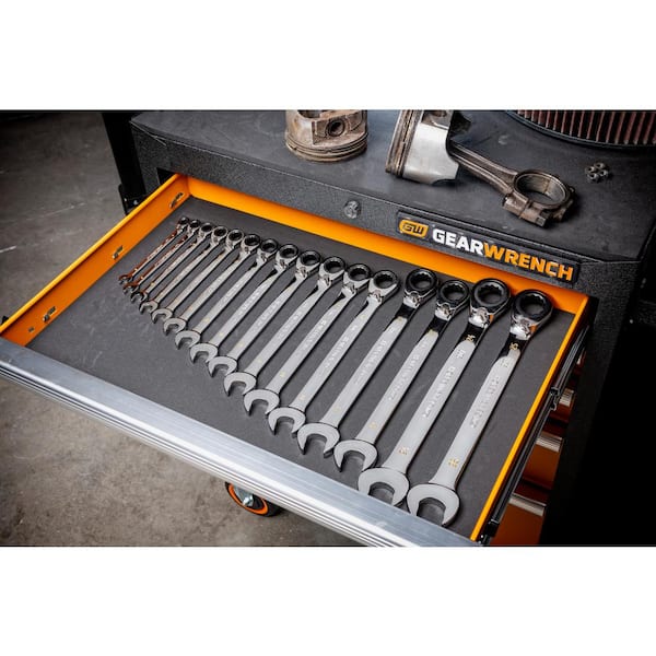 GearWrench® 83129 - 12-Slot Orange Adjustable Pliers Rack