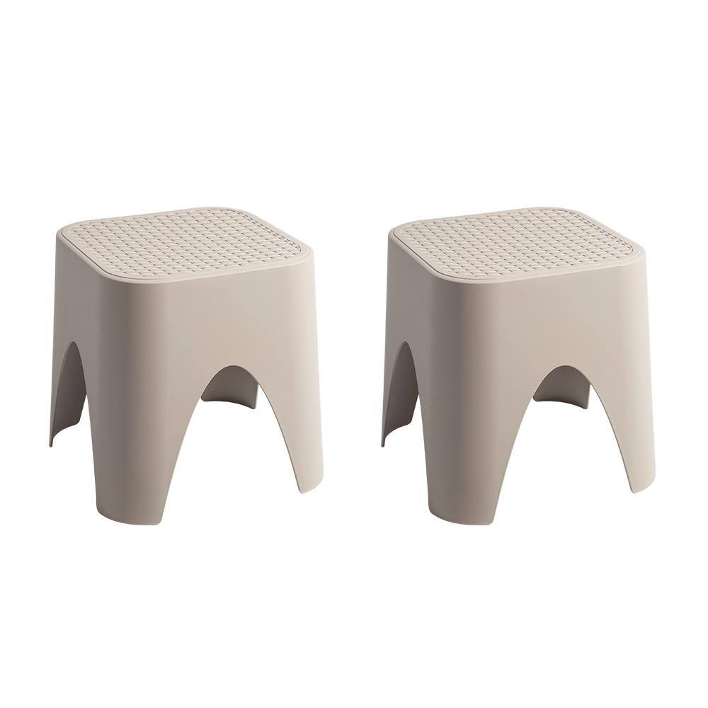 Mallorca Grey Rattan Top Stackable Outdoor Side Table (2-Pack) price history on PriceWatchPro
