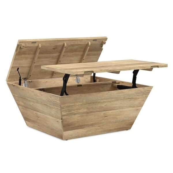 Acme Furniture Sojourn 48 in. Oak Rectangle Wood Coffee Table