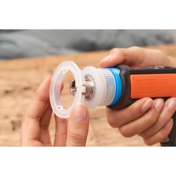 BLACK+DECKER HEXDRIVER™, HEXDRIVER™ Universal bit holder means you can  attach whatever accessory comes with your furniture, and put it up in no  time., By Black + Decker UK
