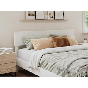 Orlando Solid Wood White Queen Headboard