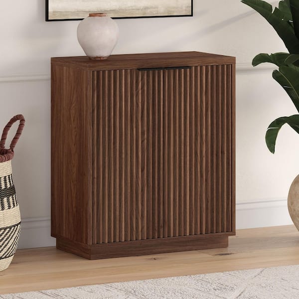 Meyer&Cross Mansfield 27.75 in. Satin Walnut Rectangular Accent Cabinet