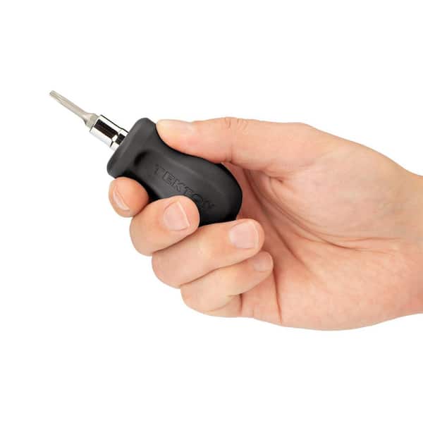 TEKTON 3-in-1 Stubby Torx Screwdriver (T10 x T15, Black) DMT13003