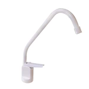 8 in. Touch-Flo Style Pure Cold Water Dispenser Faucet, Powder Coat White