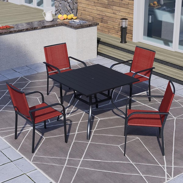 Patio Chairs Walmart Red Chair Walmart Red Dining Chairs Set Of